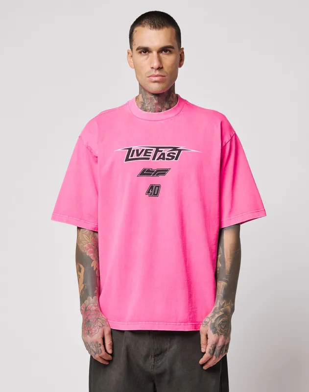 LFDY Triple Racing Tee sold by Live Fast Die Young