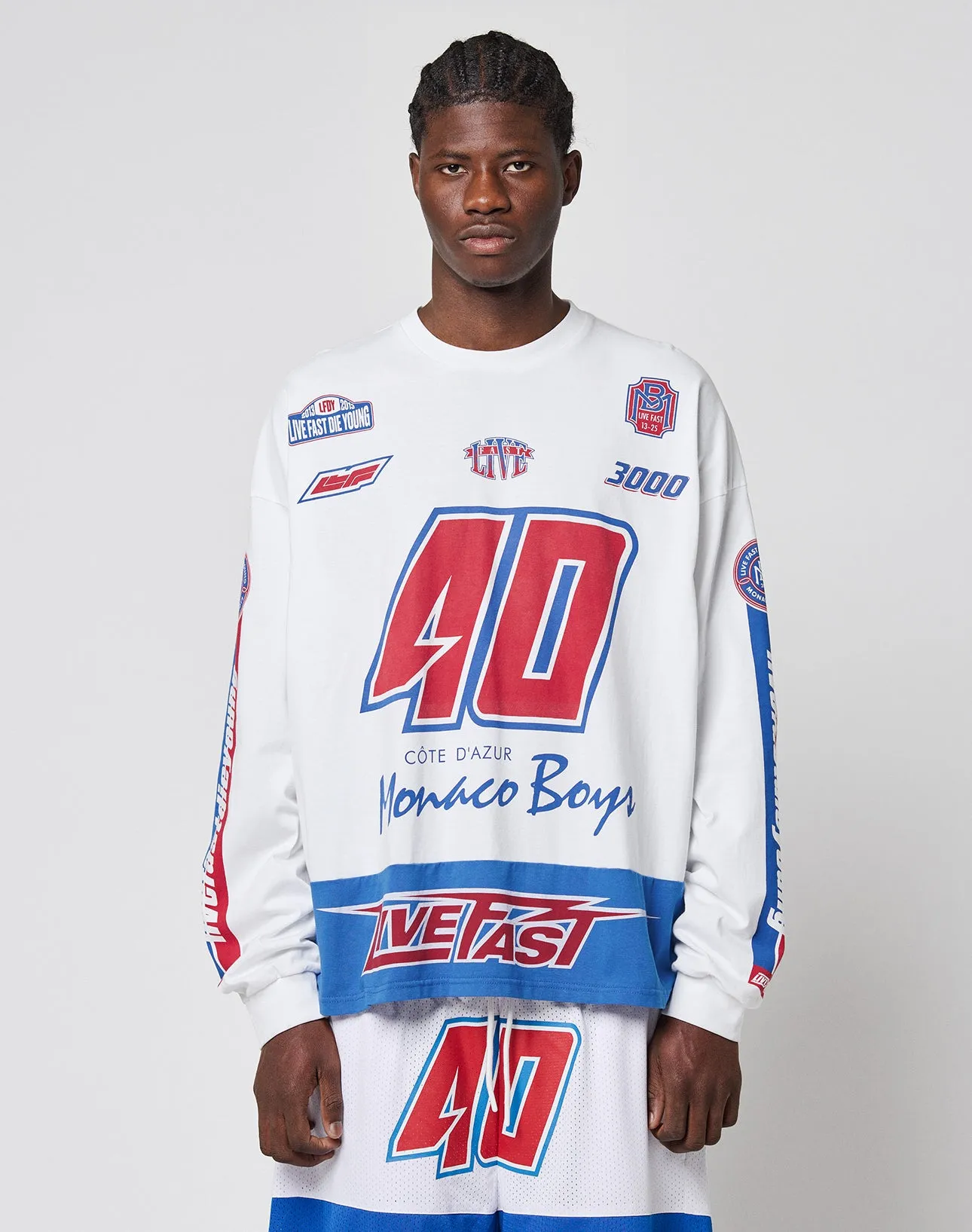 LFDY Racing Longsleeve sold by Live Fast Die Young
