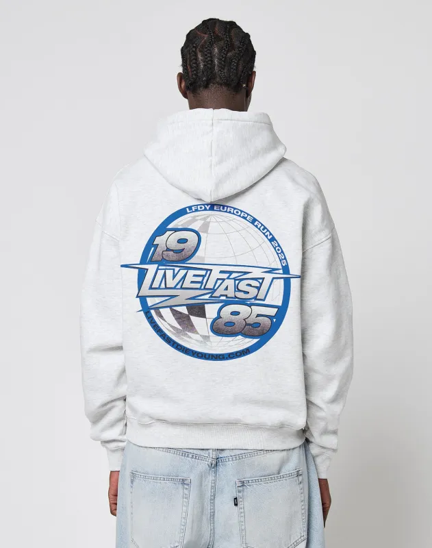 LFDY Globe Hooded sold by Live Fast Die Young