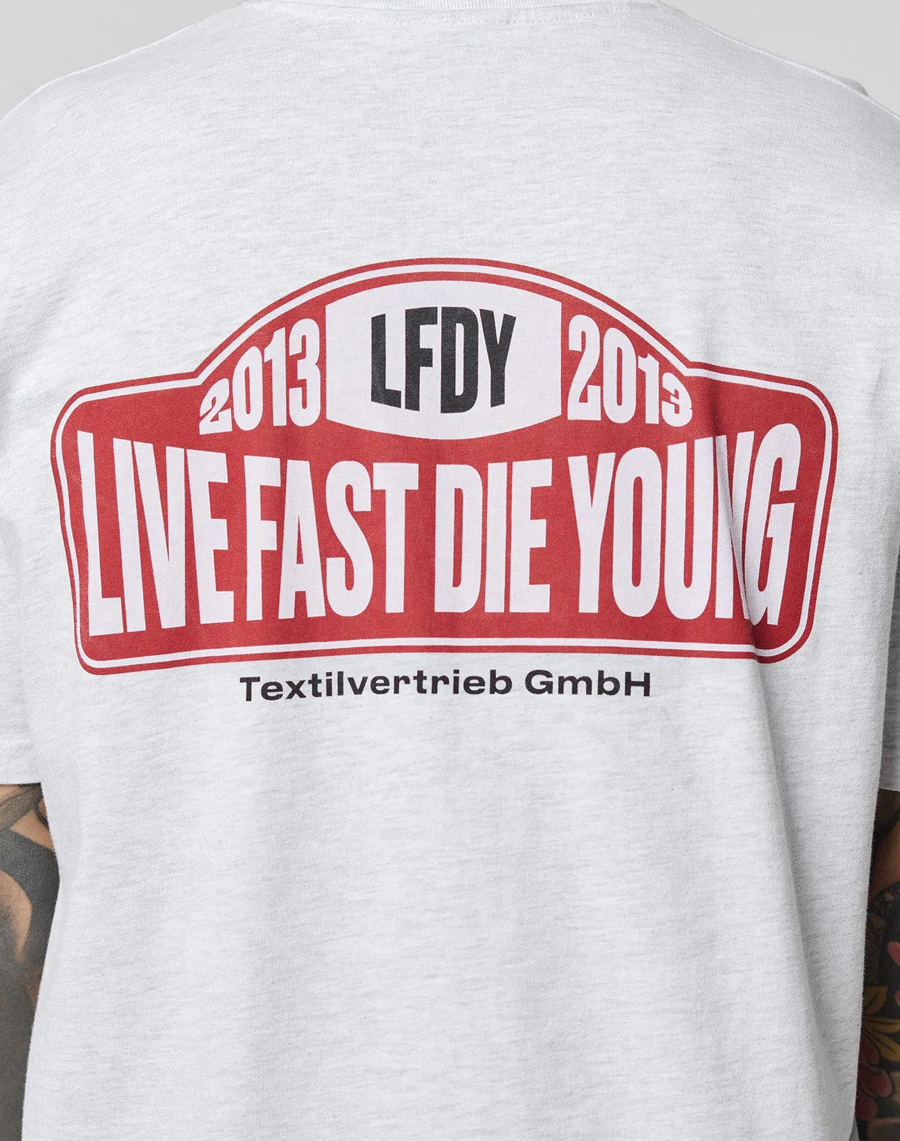Live Fast 2013 Tee sold by Live Fast Die Young product image thumbnail 3
