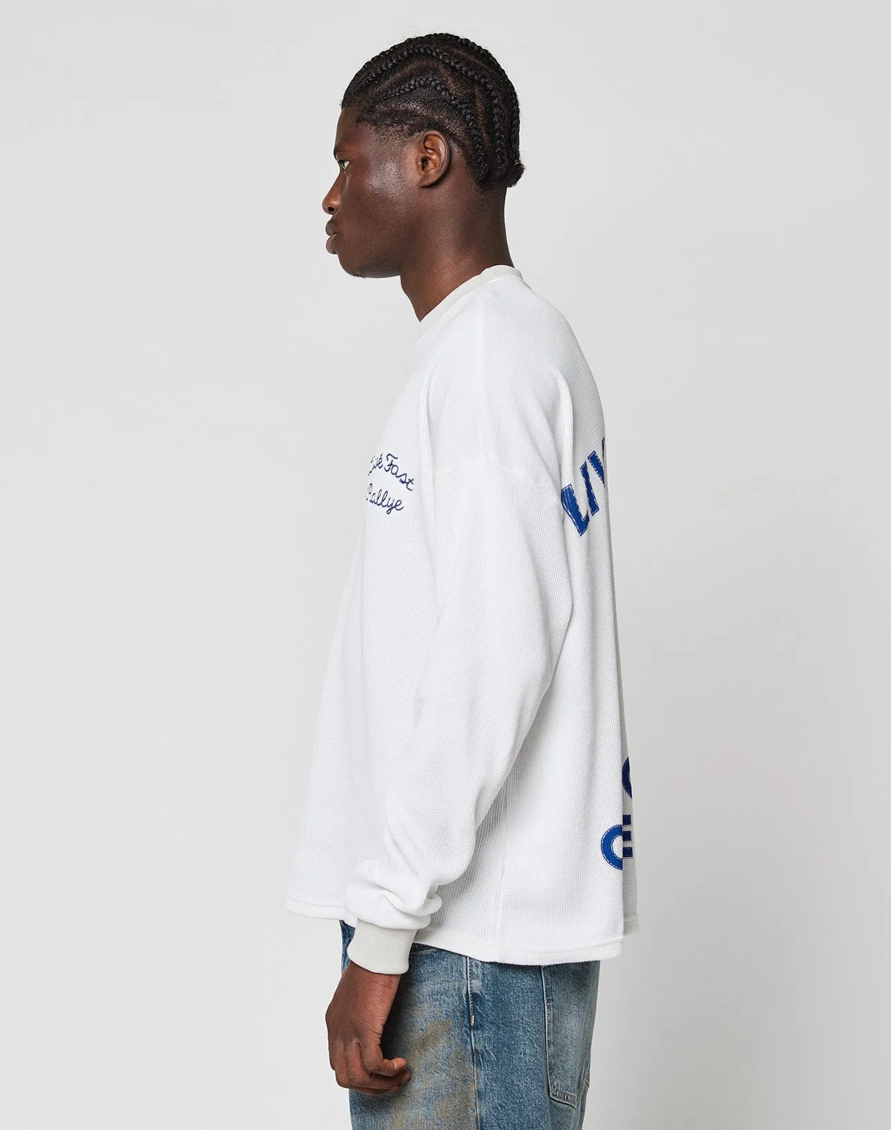 L'Équipe Waffle Longsleeve sold by Live Fast Die Young product image thumbnail 5