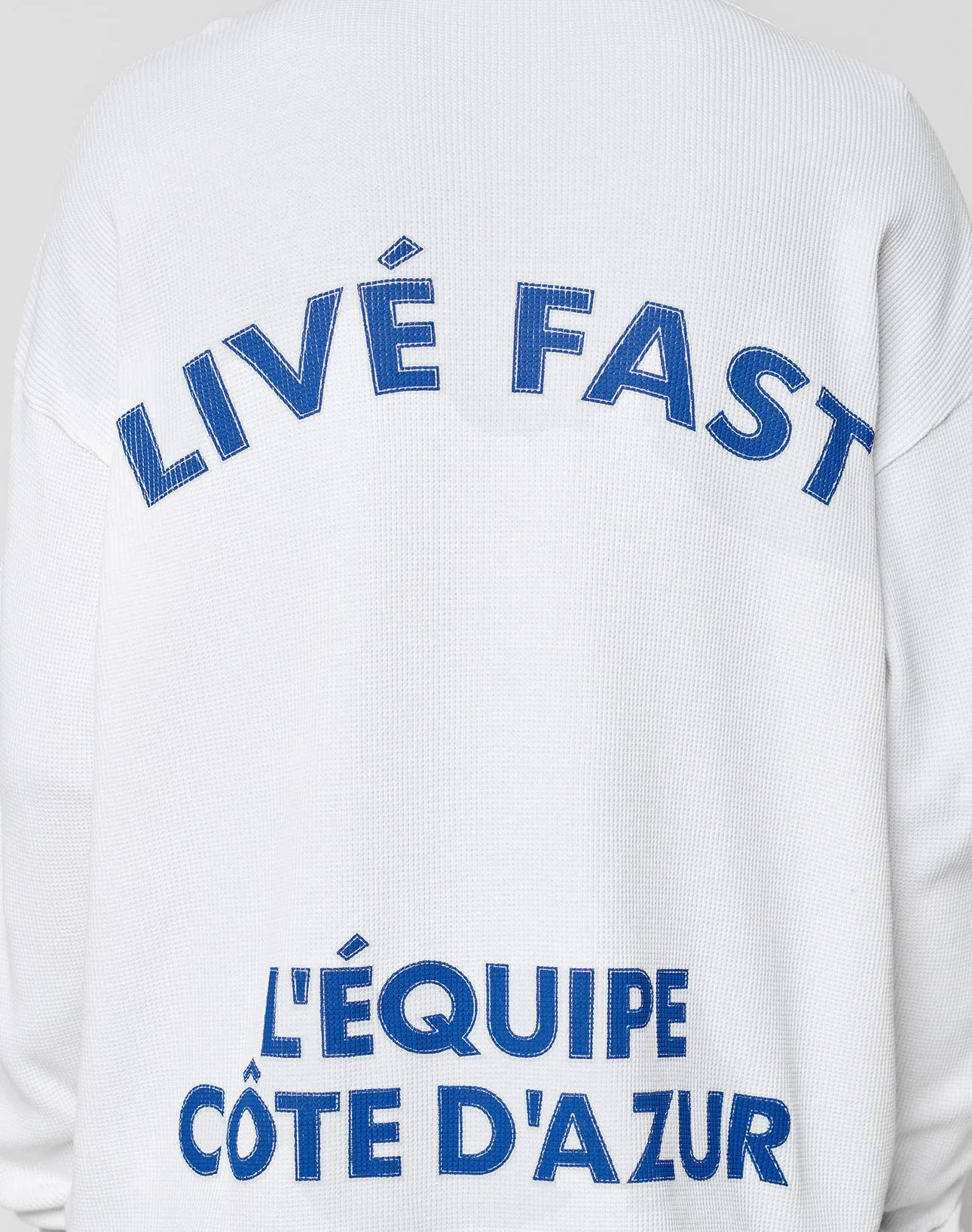 L'Équipe Waffle Longsleeve sold by Live Fast Die Young product image thumbnail 3