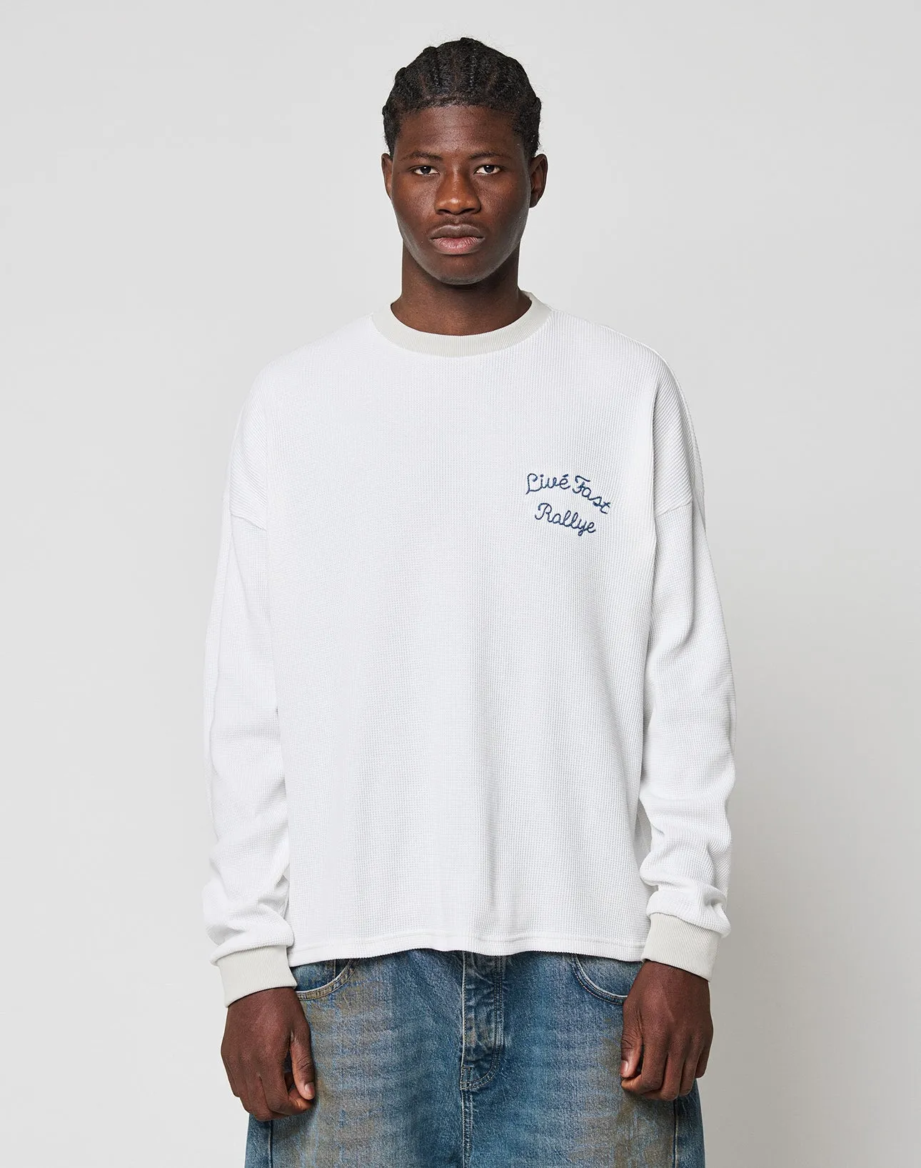 L'Équipe Waffle Longsleeve sold by Live Fast Die Young product image thumbnail 2