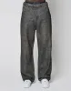 LFDY Coated Baggy Denim sold by Live Fast Die Young