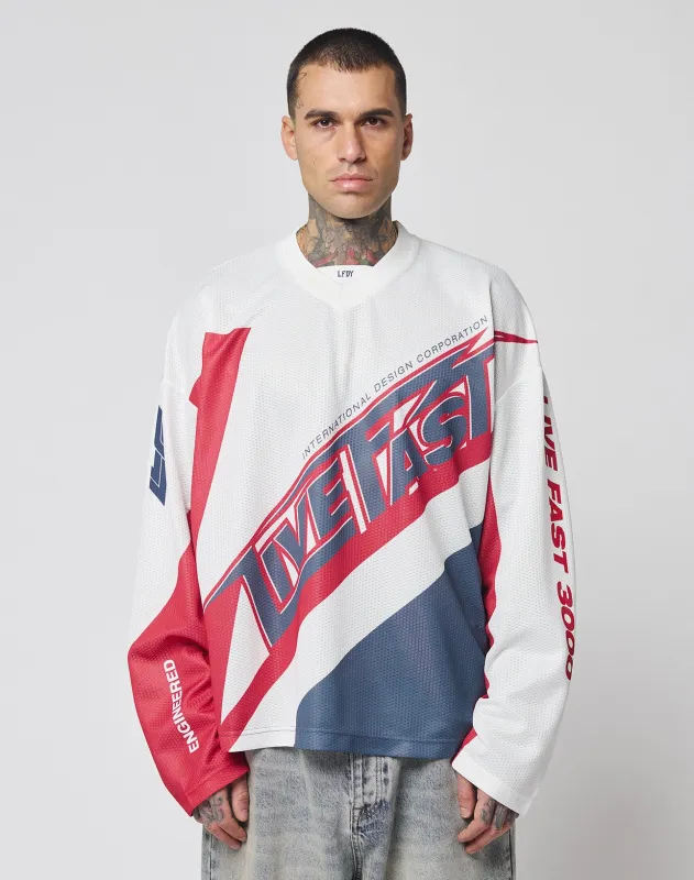 LFDY Racetrack Jersey sold by Live Fast Die Young