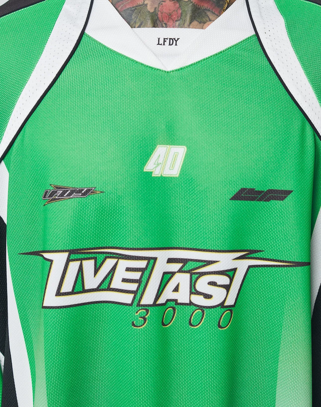 LFDY Motorcross Jersey sold by Live Fast Die Young product image thumbnail 2