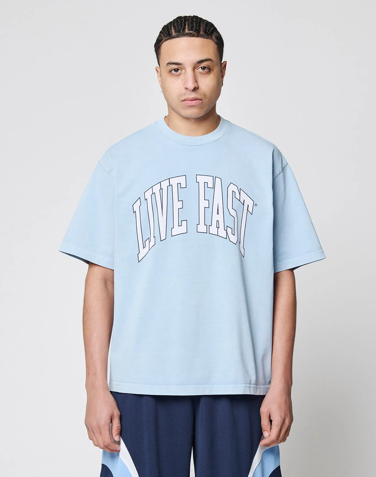 Live Fast College Tee sold by Live Fast Die Young