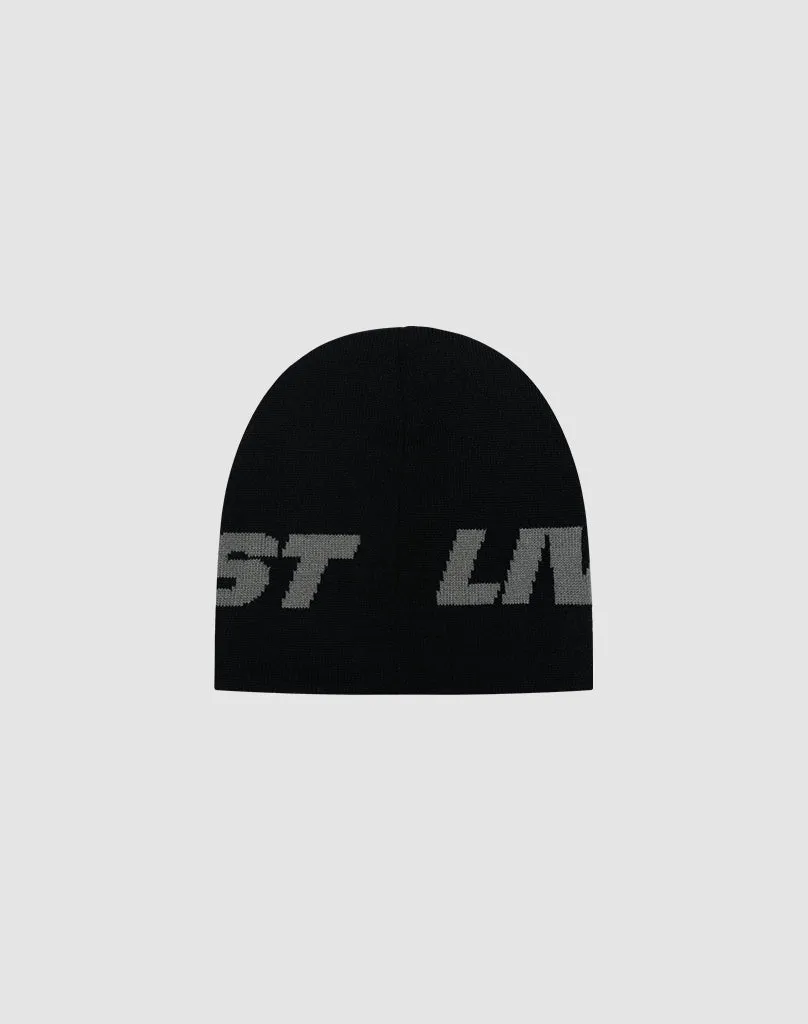 Live Fast Jacquard Beanie sold by Live Fast Die Young product image thumbnail 2