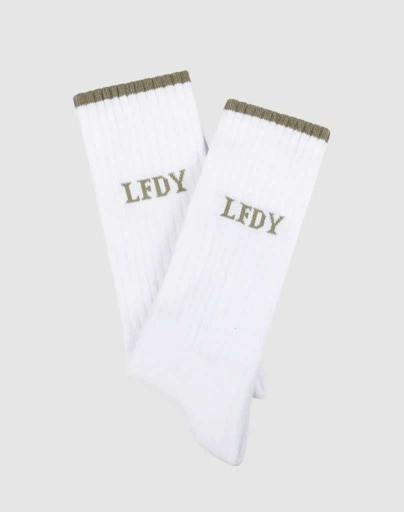 Basic Stripe Socks (2 Pack) sold by Live Fast Die Young