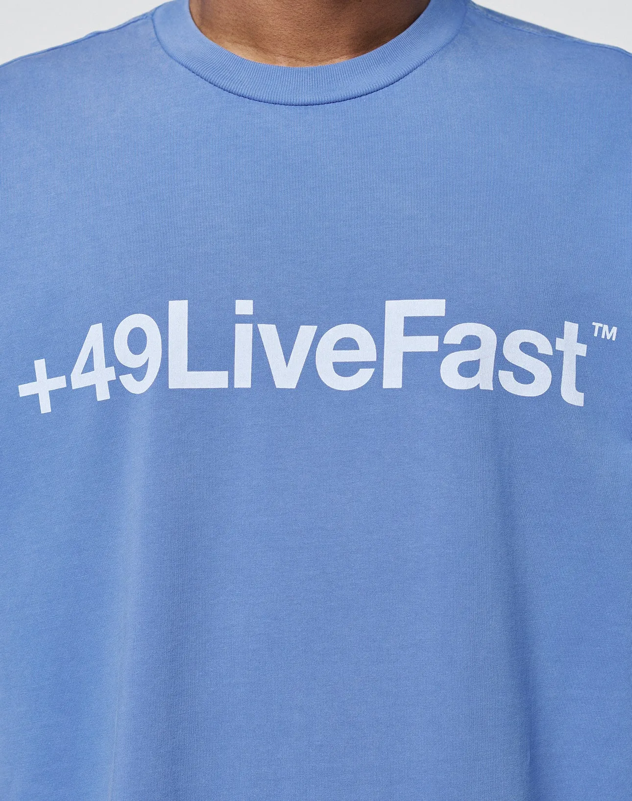 Basic +49 Tee sold by Live Fast Die Young product image thumbnail 2