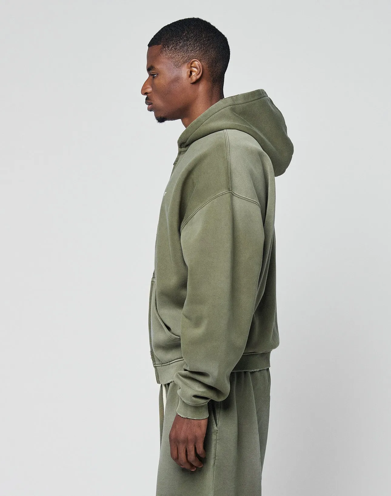 Basic Hooded Zip sold by Live Fast Die Young product image thumbnail 3
