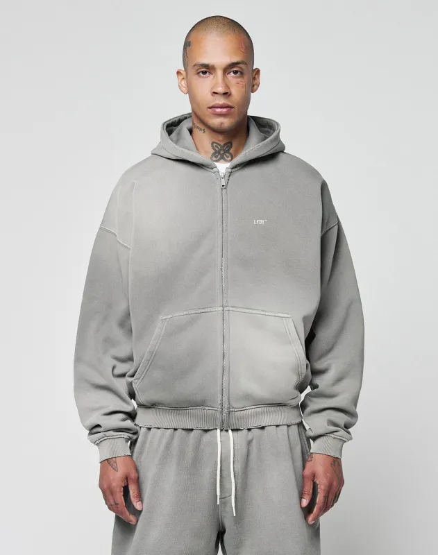 Basic Hooded Zip sold by Live Fast Die Young