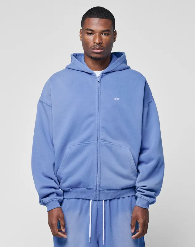 Basic Hooded Zip sold by Live Fast Die Young