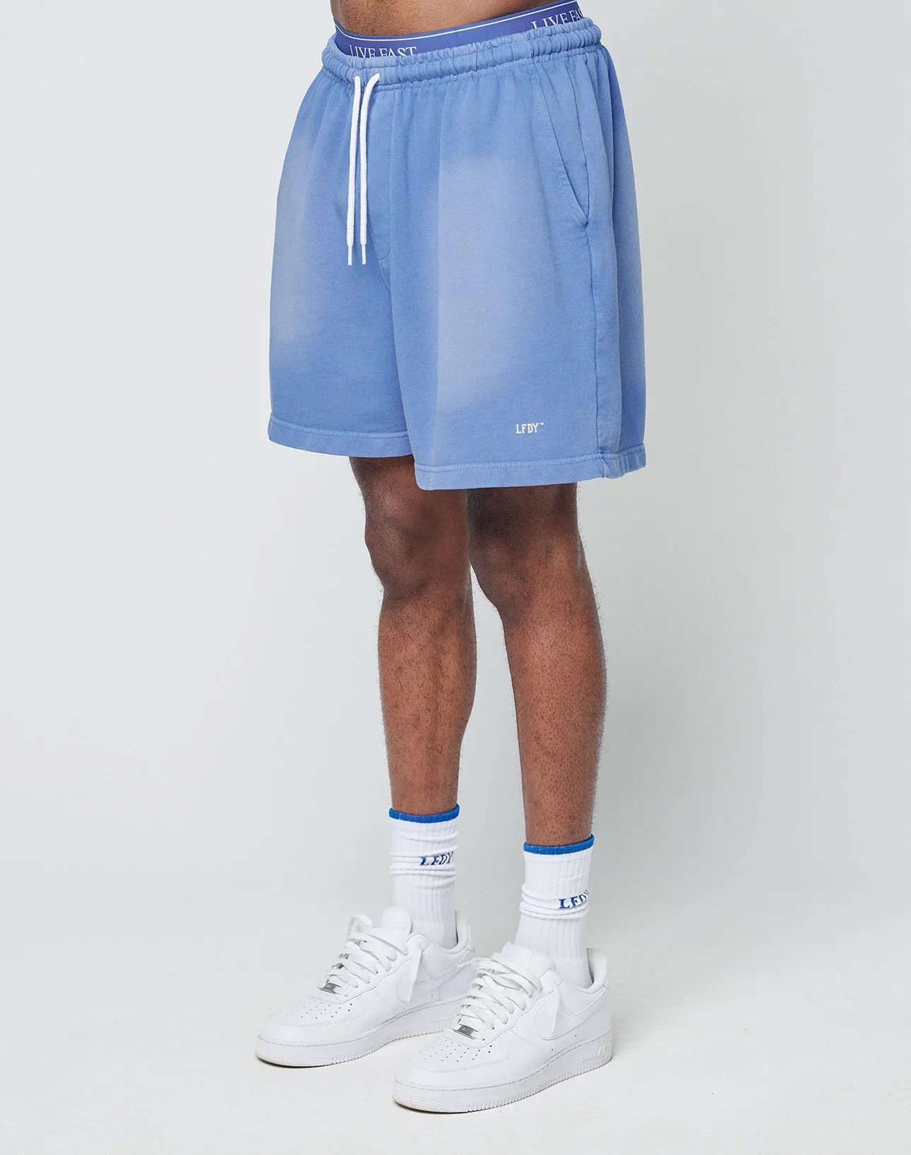 Basic Sweat Shorts sold by Live Fast Die Young