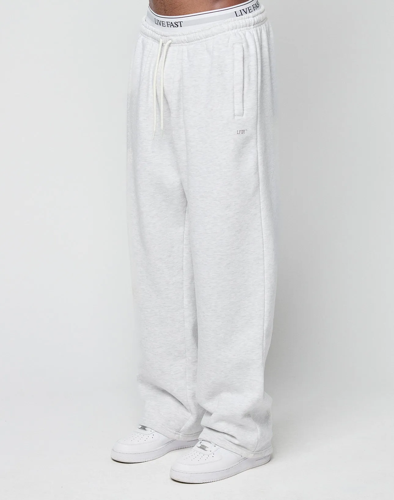 Basic Wide Jogger sold by Live Fast Die Young