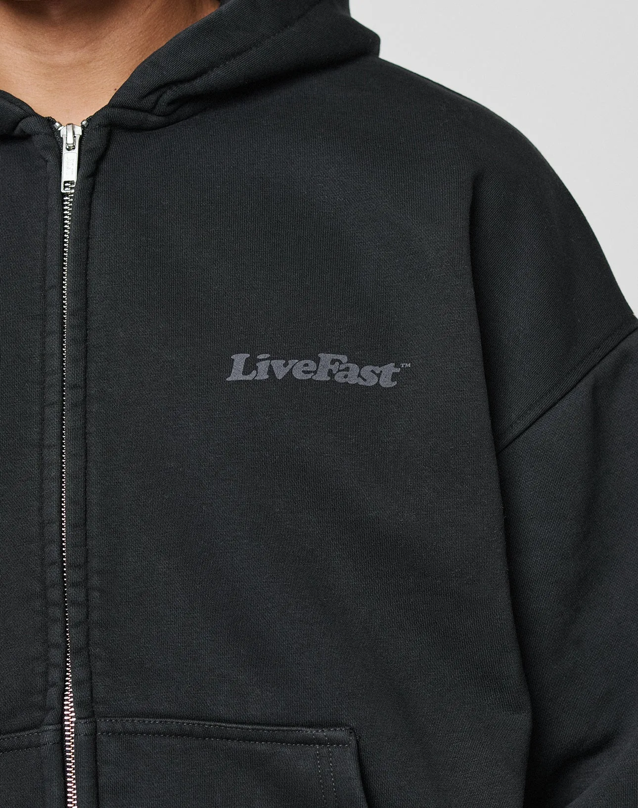 Basic 510 Hooded Zip sold by Live Fast Die Young product image thumbnail 4