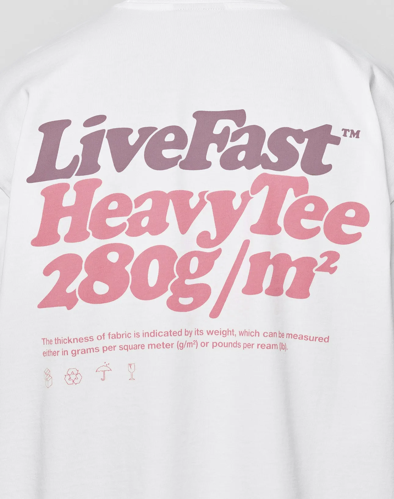 Basic 280 Tee sold by Live Fast Die Young product image thumbnail 3