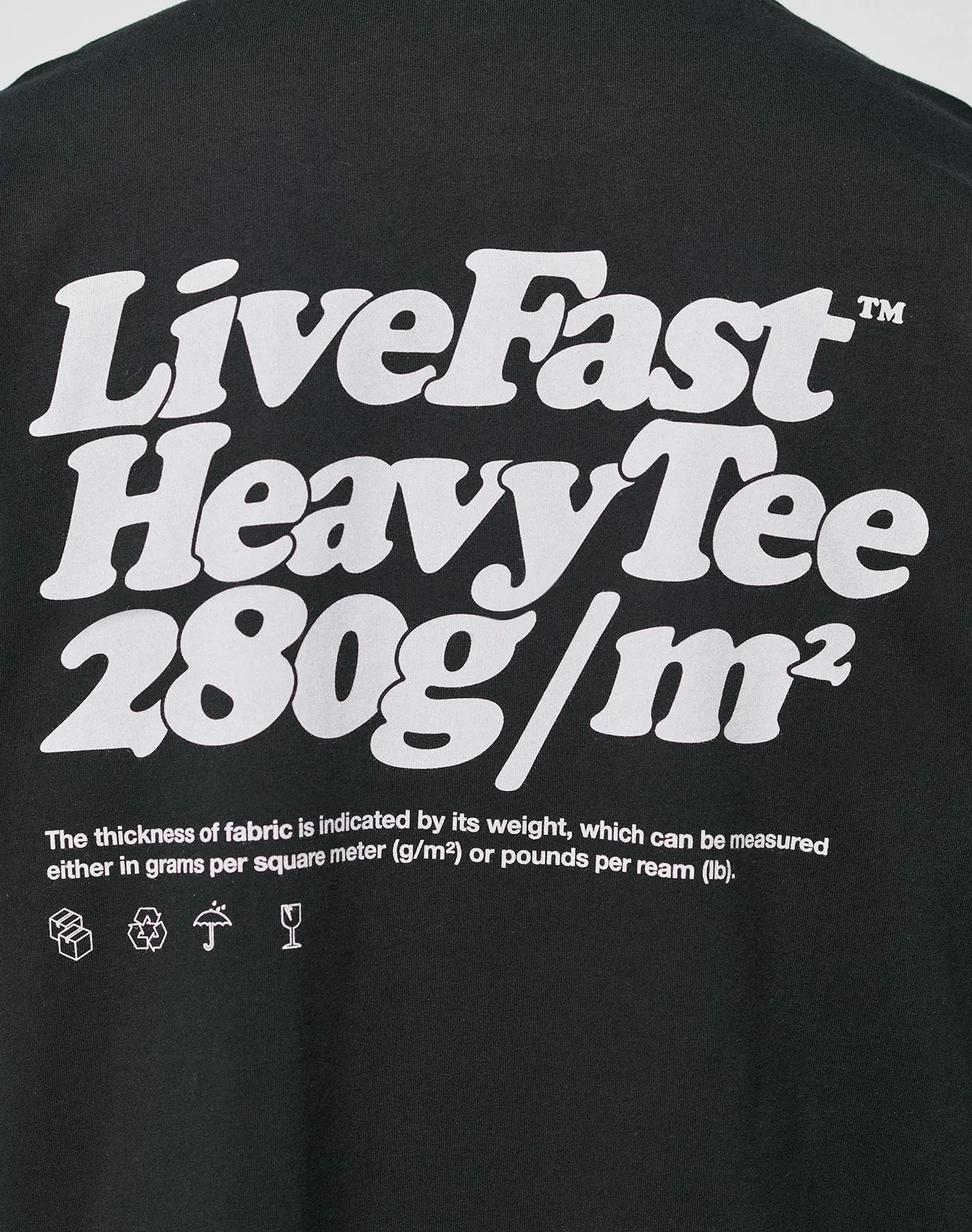 Basic 280 Tee sold by Live Fast Die Young product image thumbnail 3