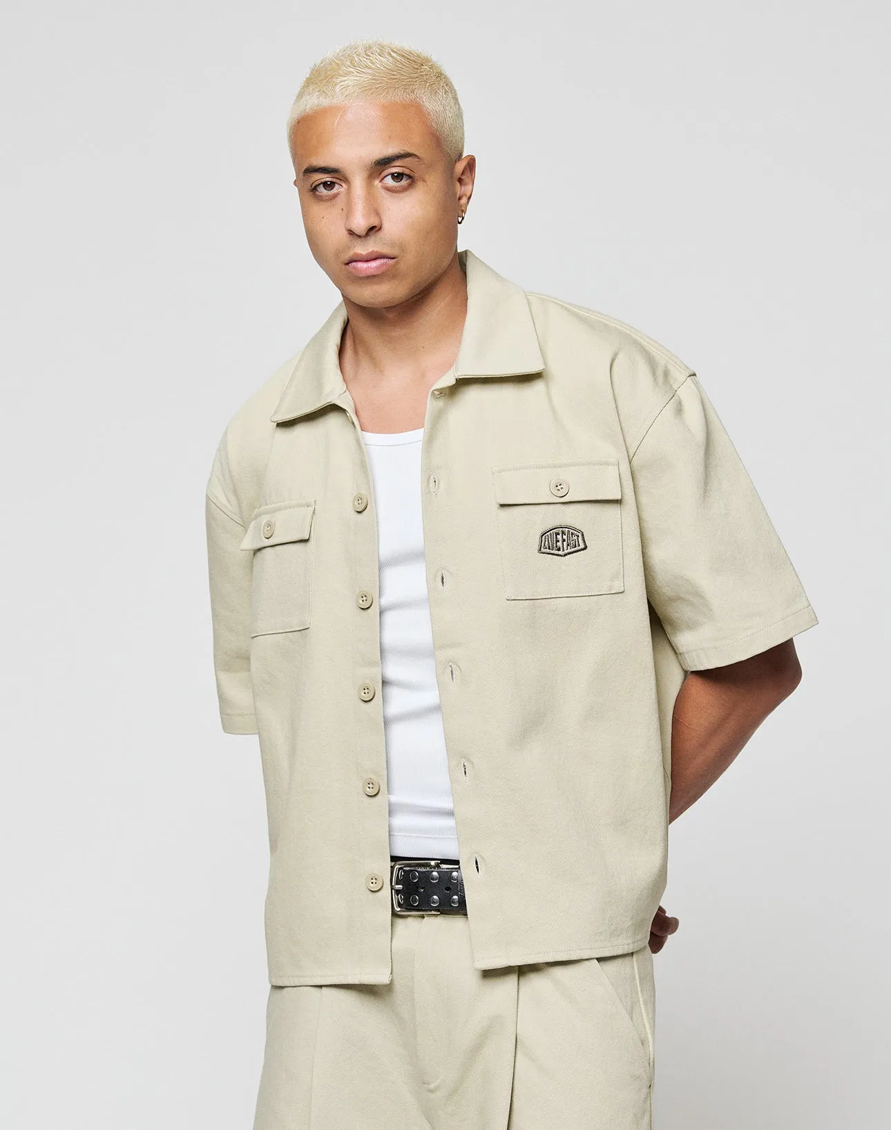 LFDY Twill Shirt sold by Live Fast Die Young product image thumbnail 5