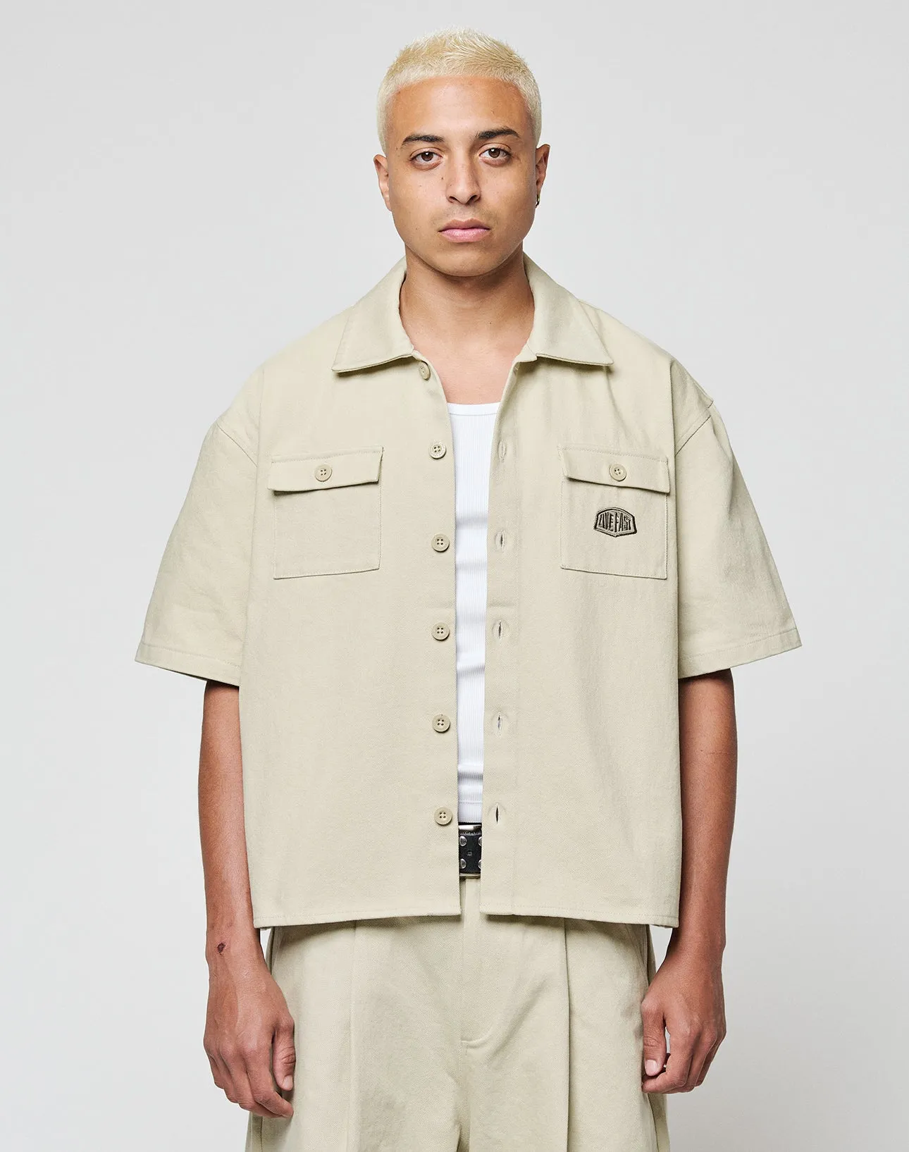 LFDY Twill Shirt sold by Live Fast Die Young