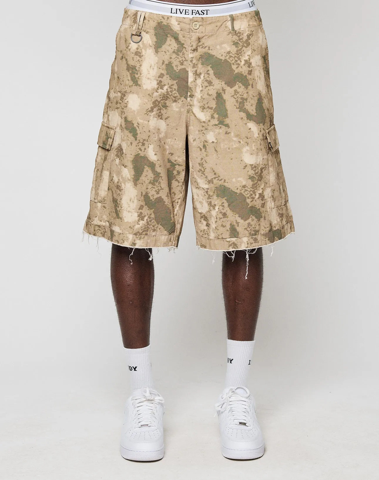 LFDY Cargo Shorts sold by Live Fast Die Young product image thumbnail 4