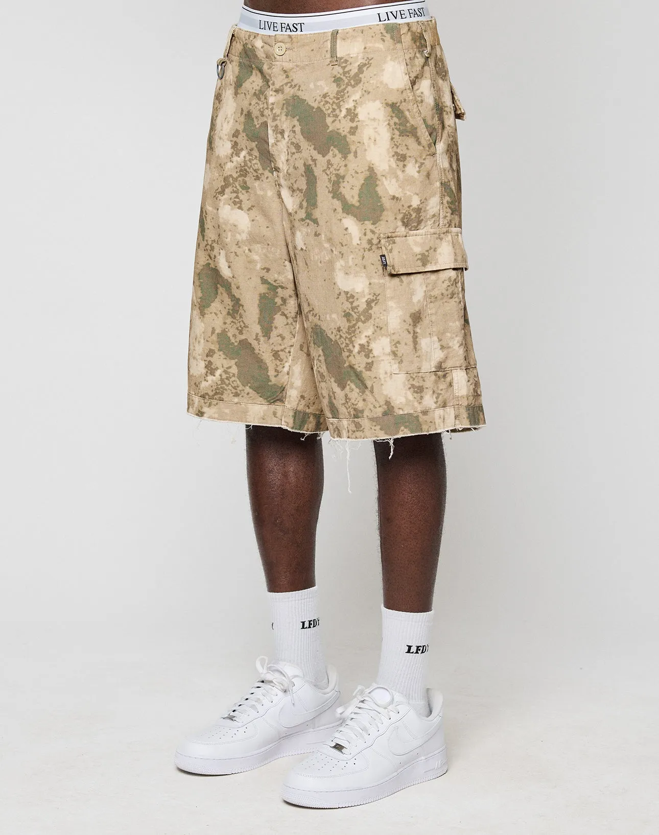 LFDY Cargo Shorts sold by Live Fast Die Young