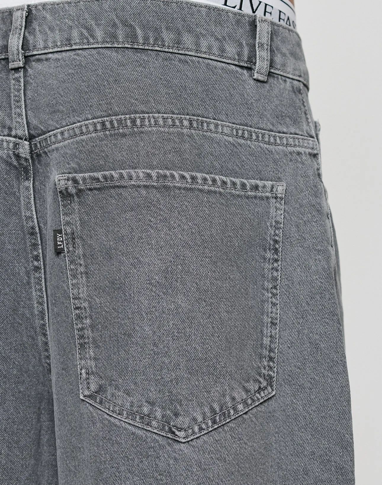 LFDY Jorts sold by Live Fast Die Young product image thumbnail 3