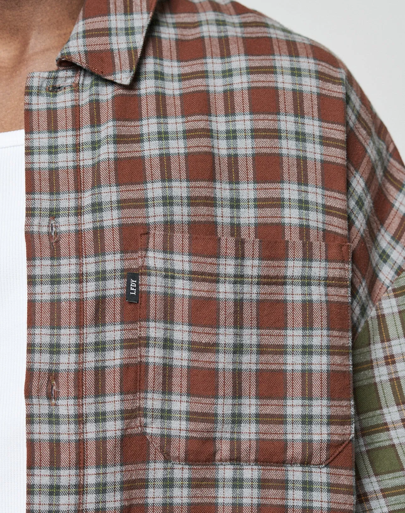 LFDY Light Flannel sold by Live Fast Die Young product image thumbnail 2