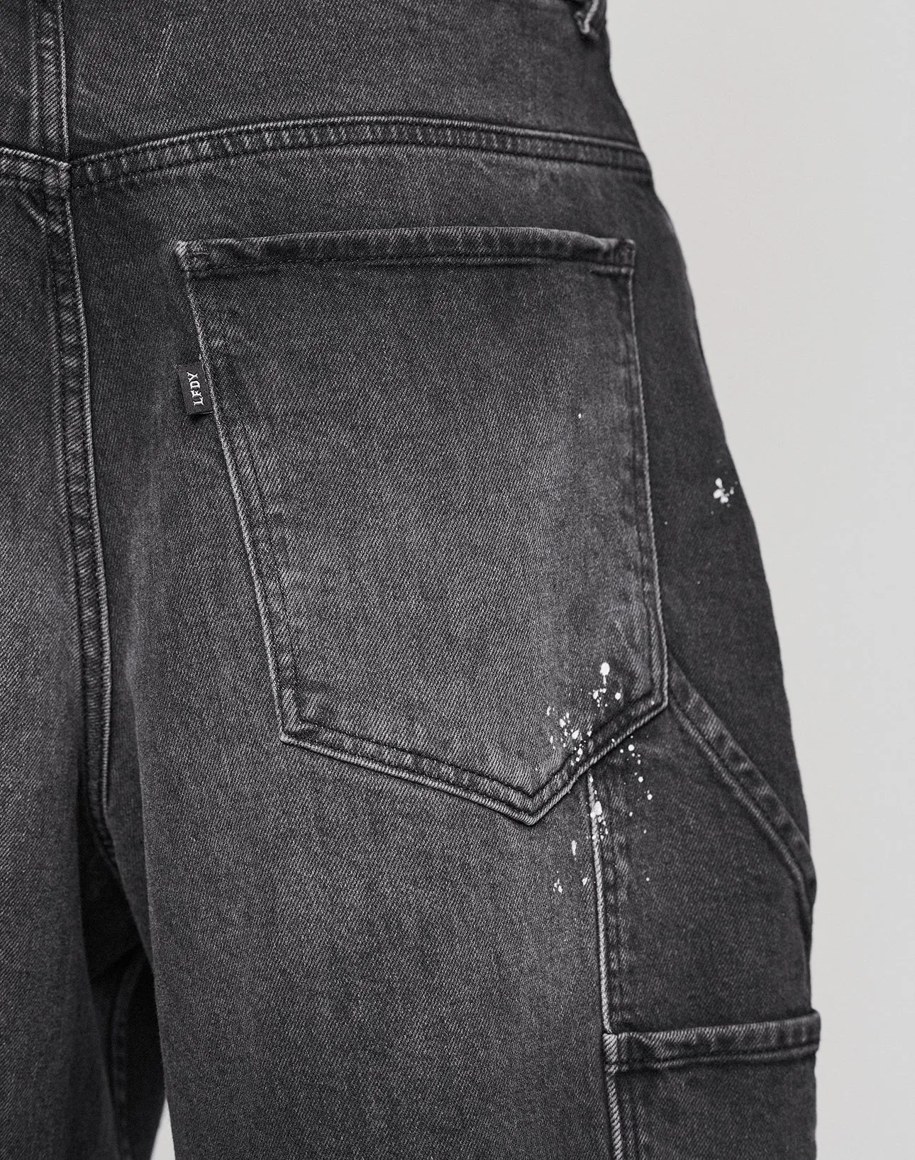 Carpenter Jorts sold by Live Fast Die Young product image thumbnail 4