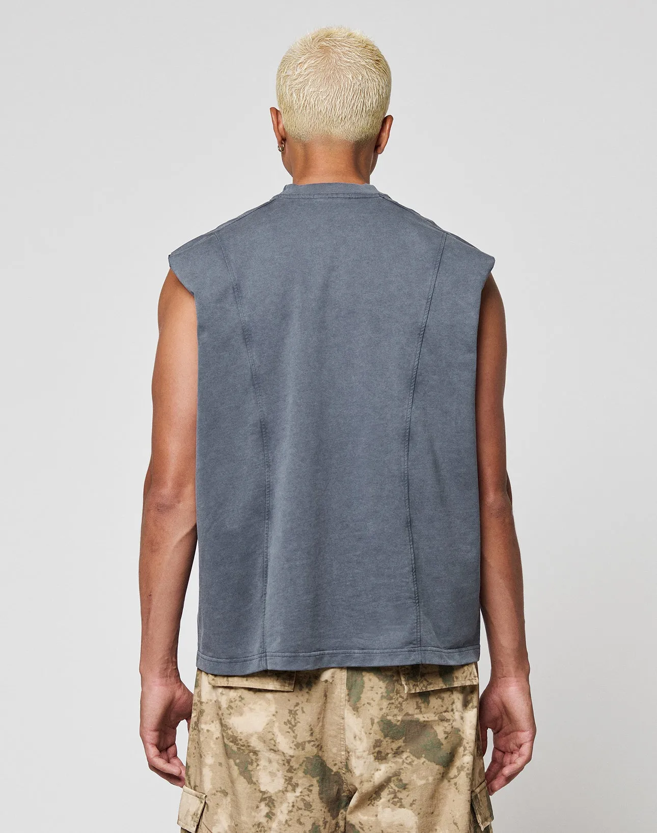 Heavy Muscle Tank sold by Live Fast Die Young product image thumbnail 4