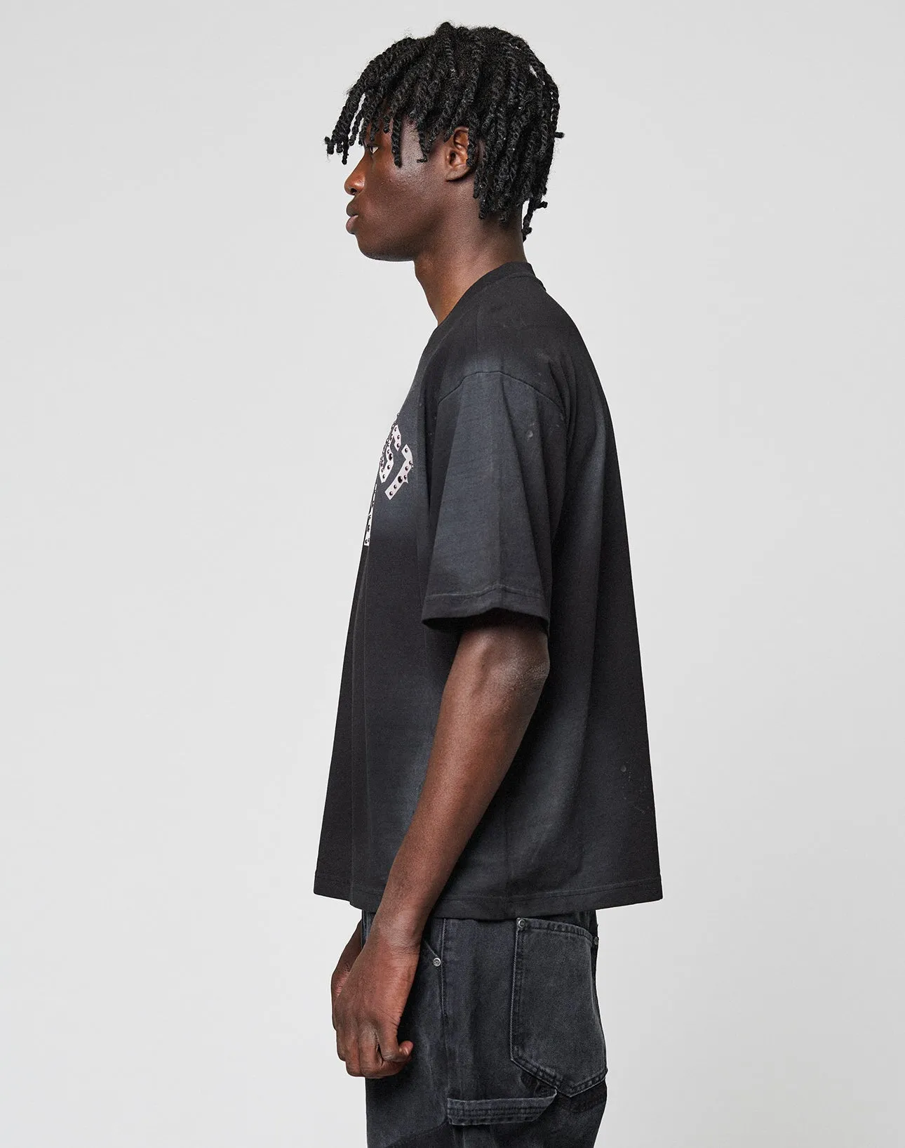 Live Fast Rivet Tee sold by Live Fast Die Young product image thumbnail 3