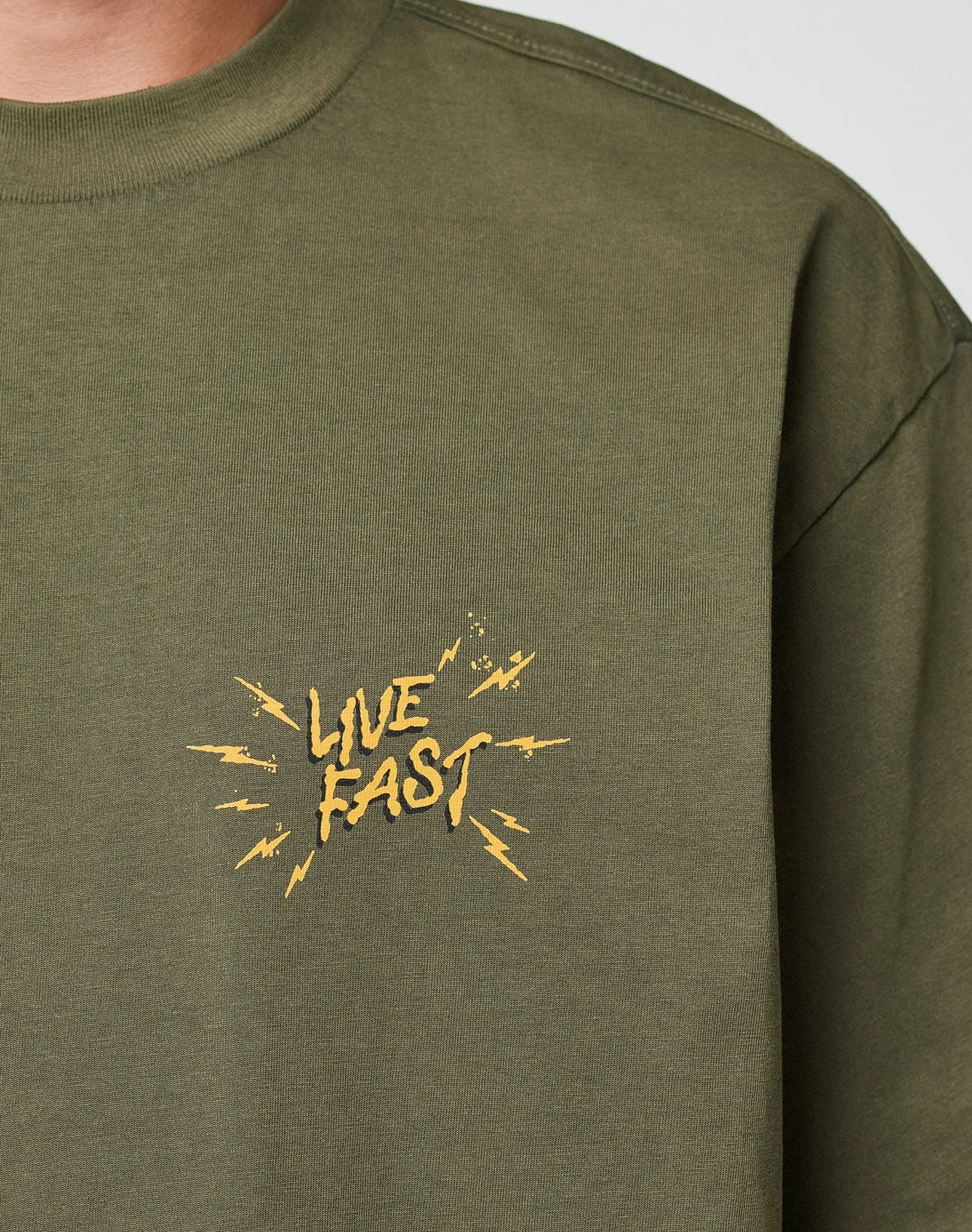 LFDY Against us Tee sold by Live Fast Die Young product image thumbnail 4