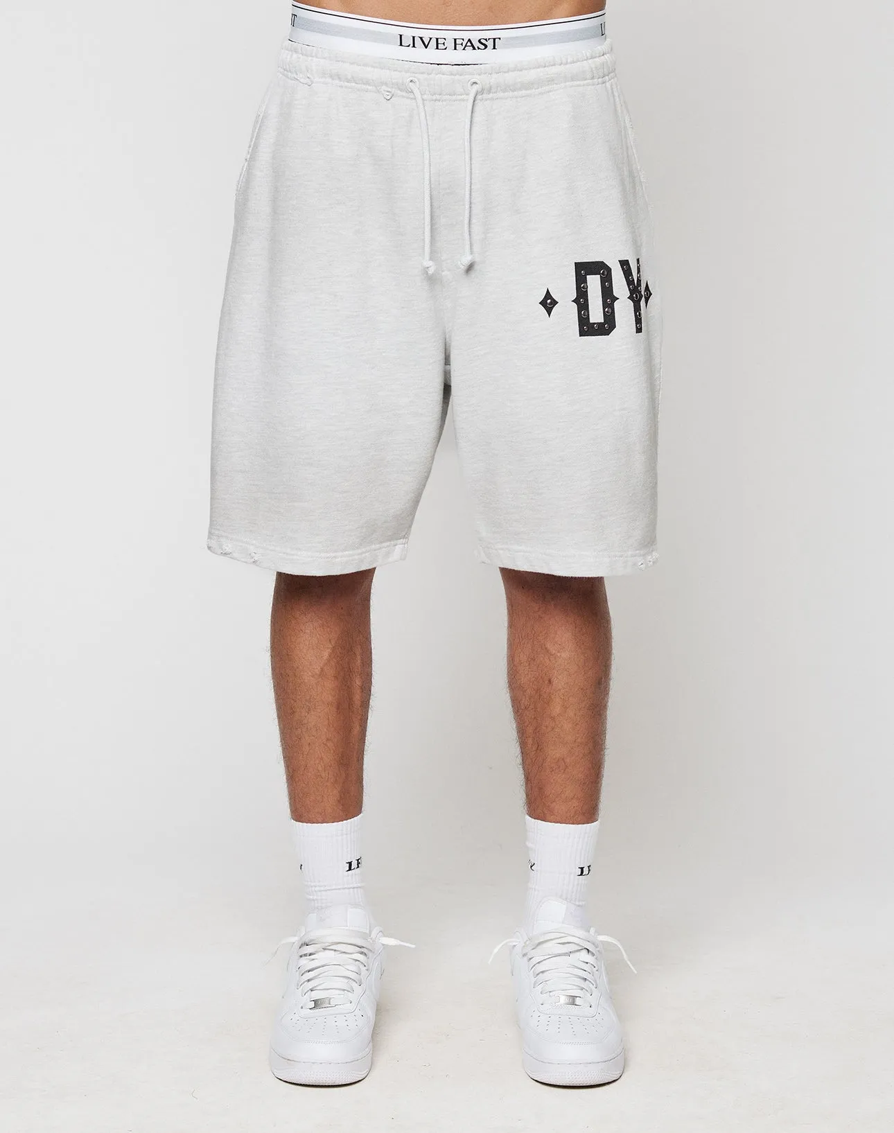 DY Rivet Shorts sold by Live Fast Die Young product image thumbnail 5