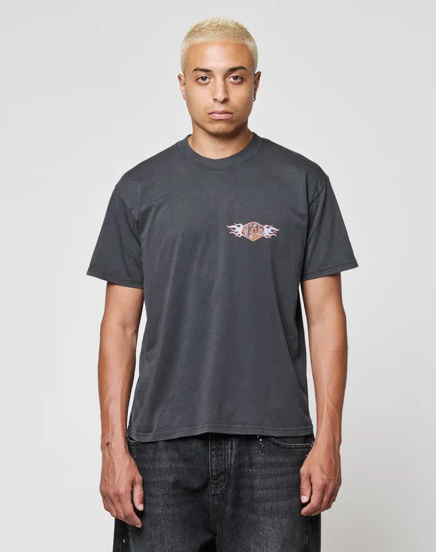 LFDY Fire Chest Tee sold by Live Fast Die Young