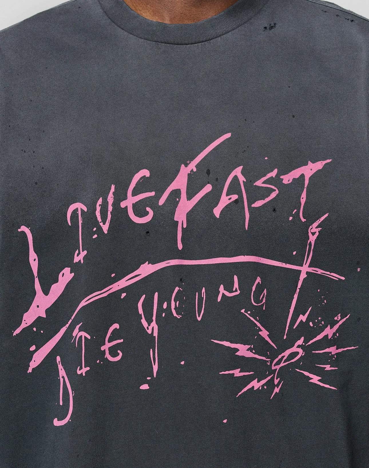 LFDY Scribble Tee sold by Live Fast Die Young product image thumbnail 2