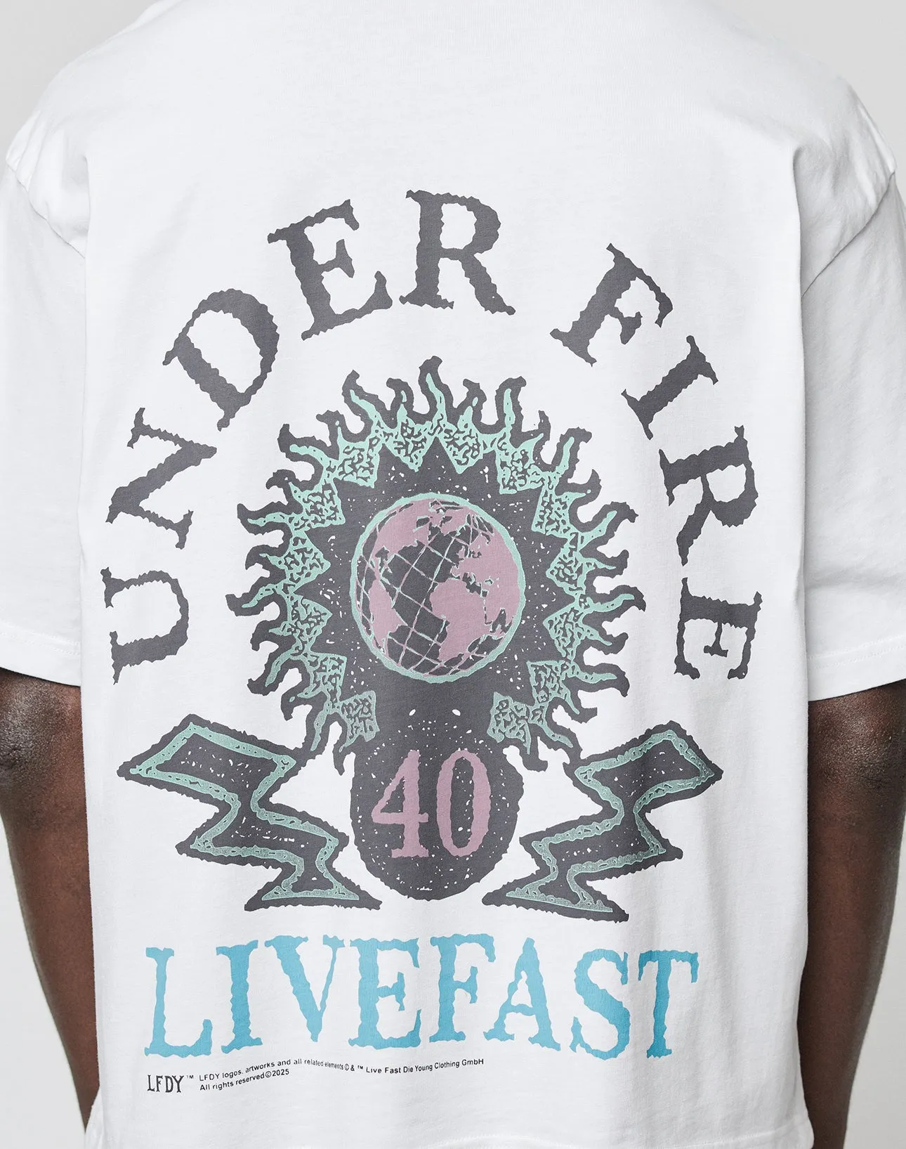LFDY Under Fire Tee sold by Live Fast Die Young product image thumbnail 3