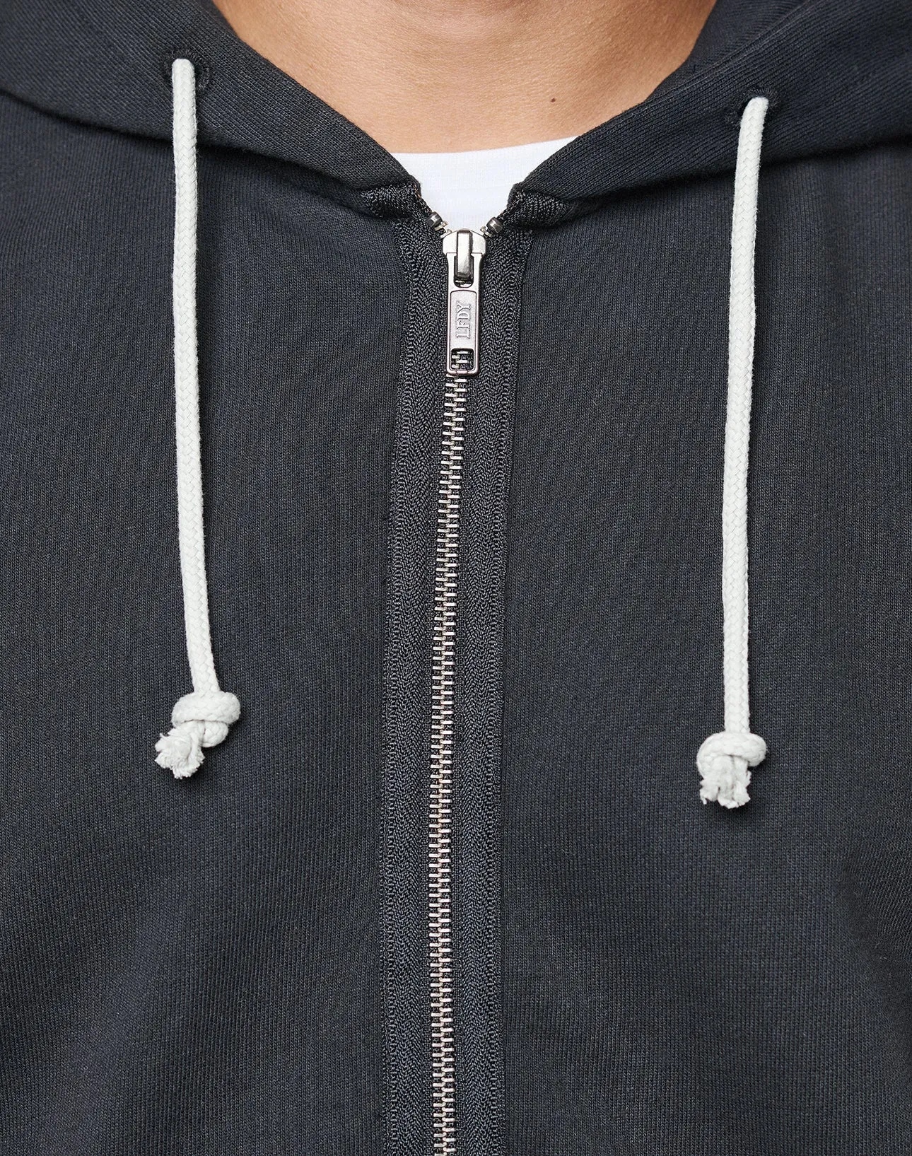 LFDY Lightweight Hooded Zip sold by Live Fast Die Young product image thumbnail 2