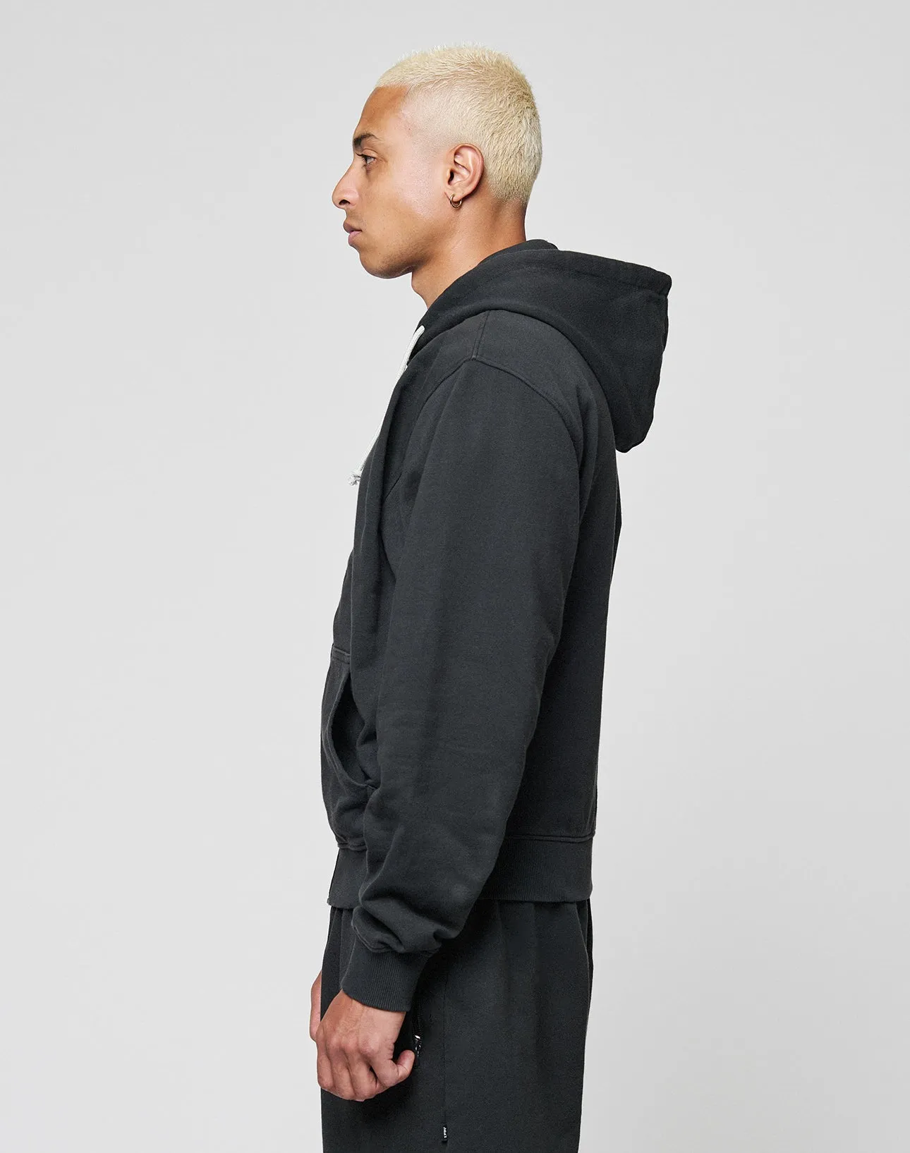LFDY Lightweight Hooded Zip sold by Live Fast Die Young product image thumbnail 5