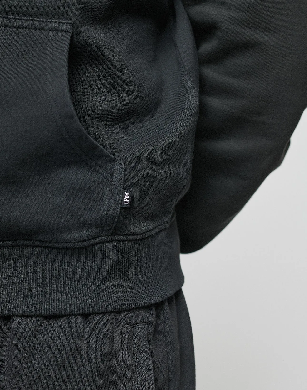 LFDY Lightweight Hooded Zip sold by Live Fast Die Young product image thumbnail 4
