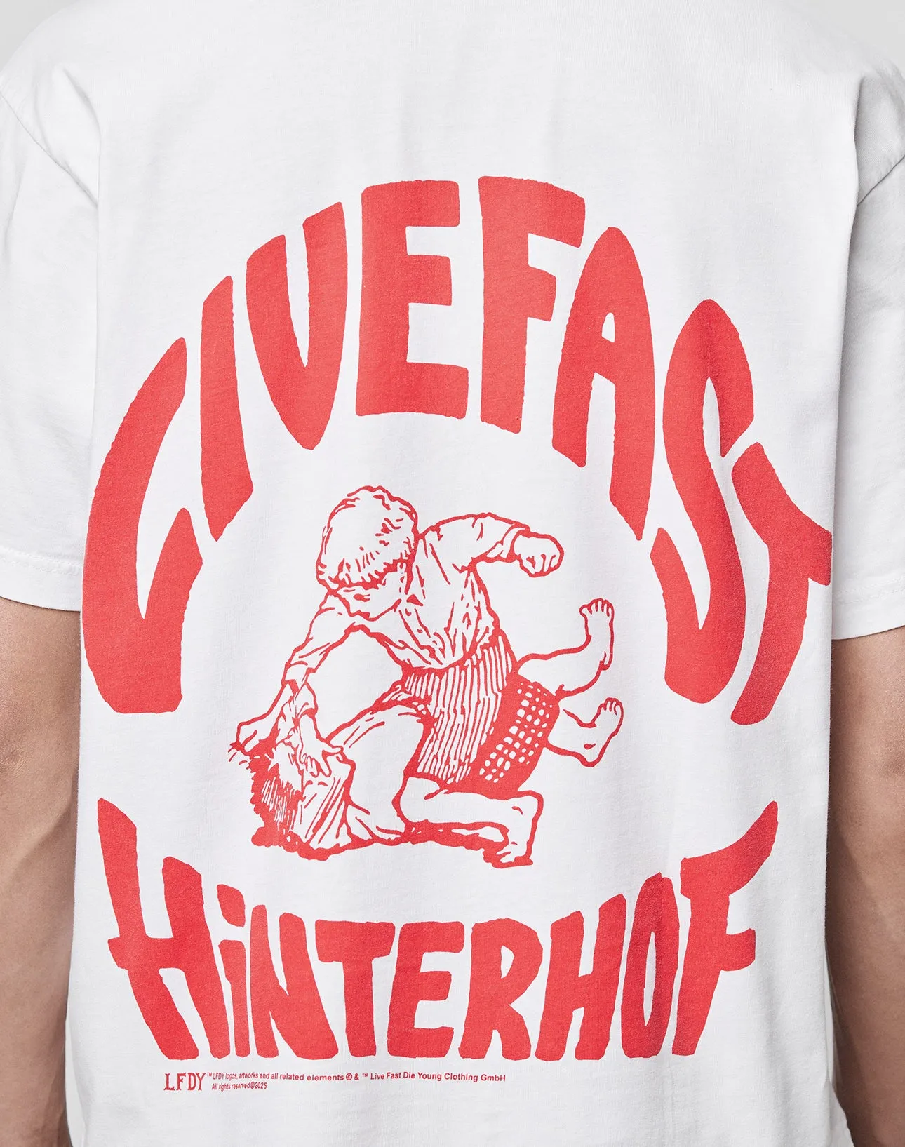 LFDY Hinterhof Tee sold by Live Fast Die Young product image thumbnail 3