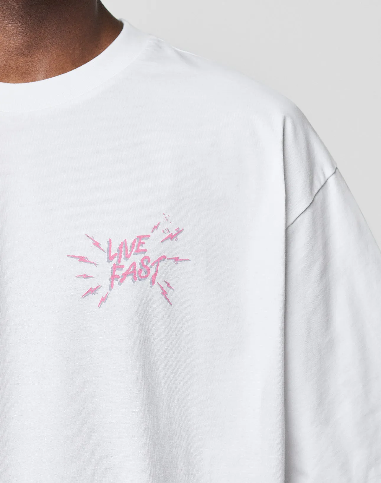 LFDY Against us Tee sold by Live Fast Die Young product image thumbnail 4