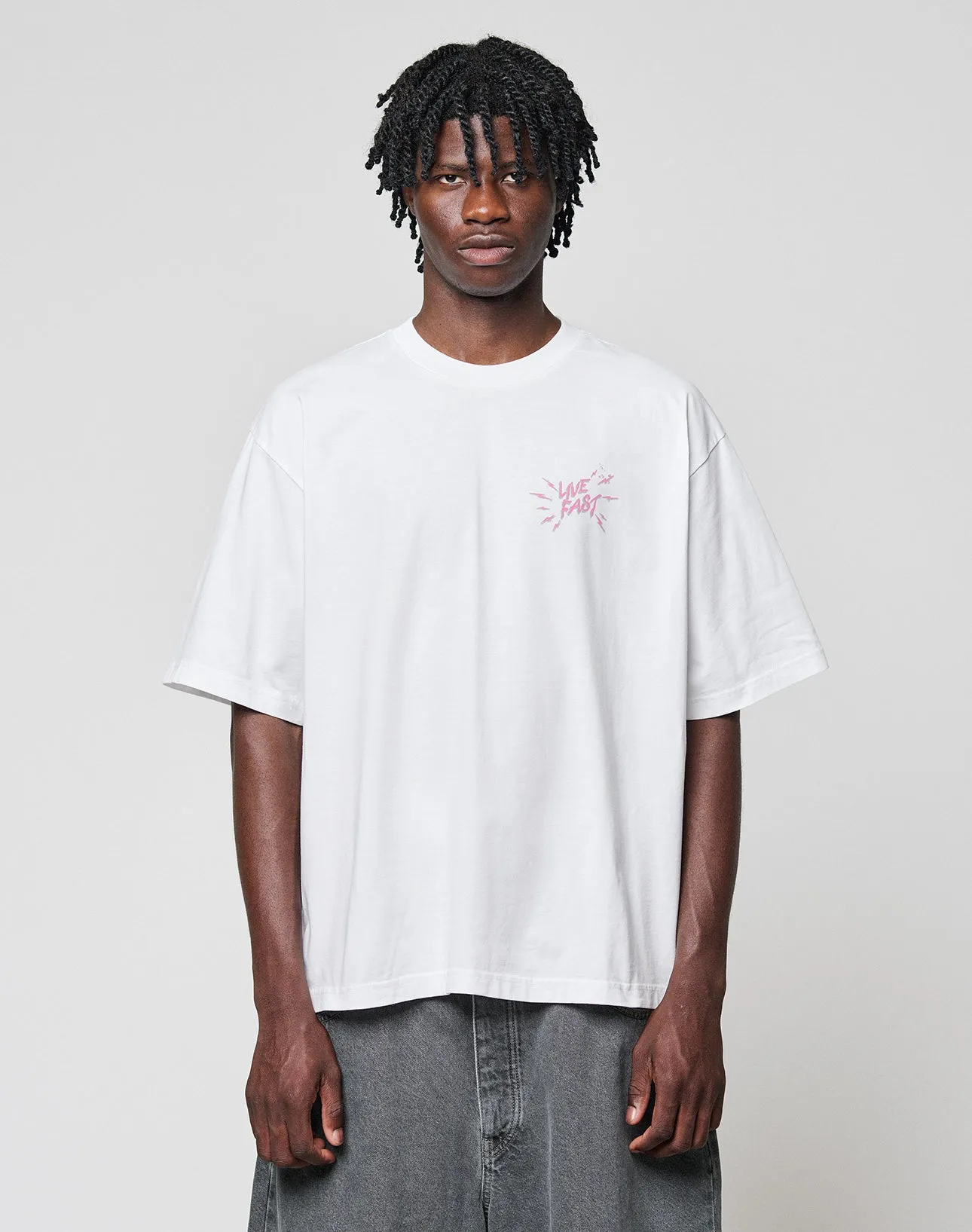 LFDY Against us Tee sold by Live Fast Die Young product image thumbnail 2