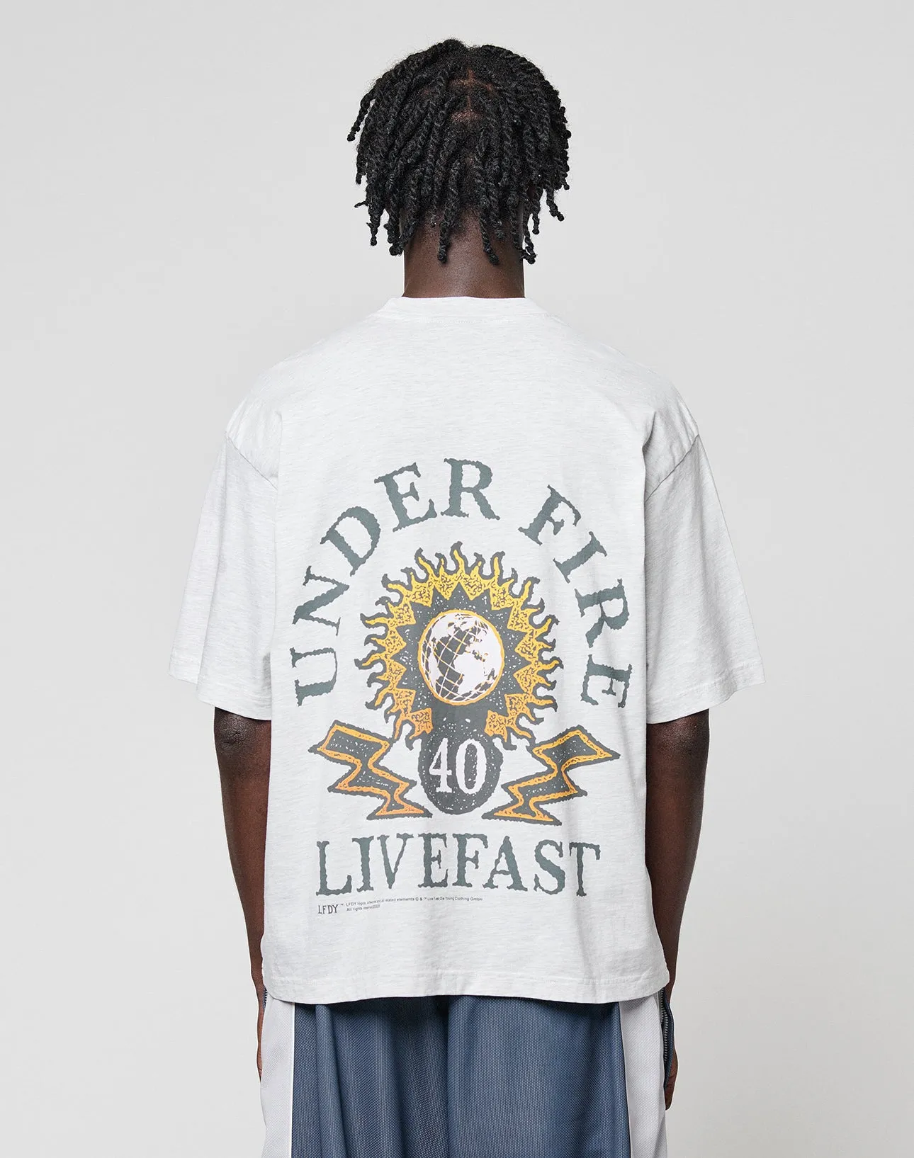 LFDY Under Fire Tee sold by Live Fast Die Young
