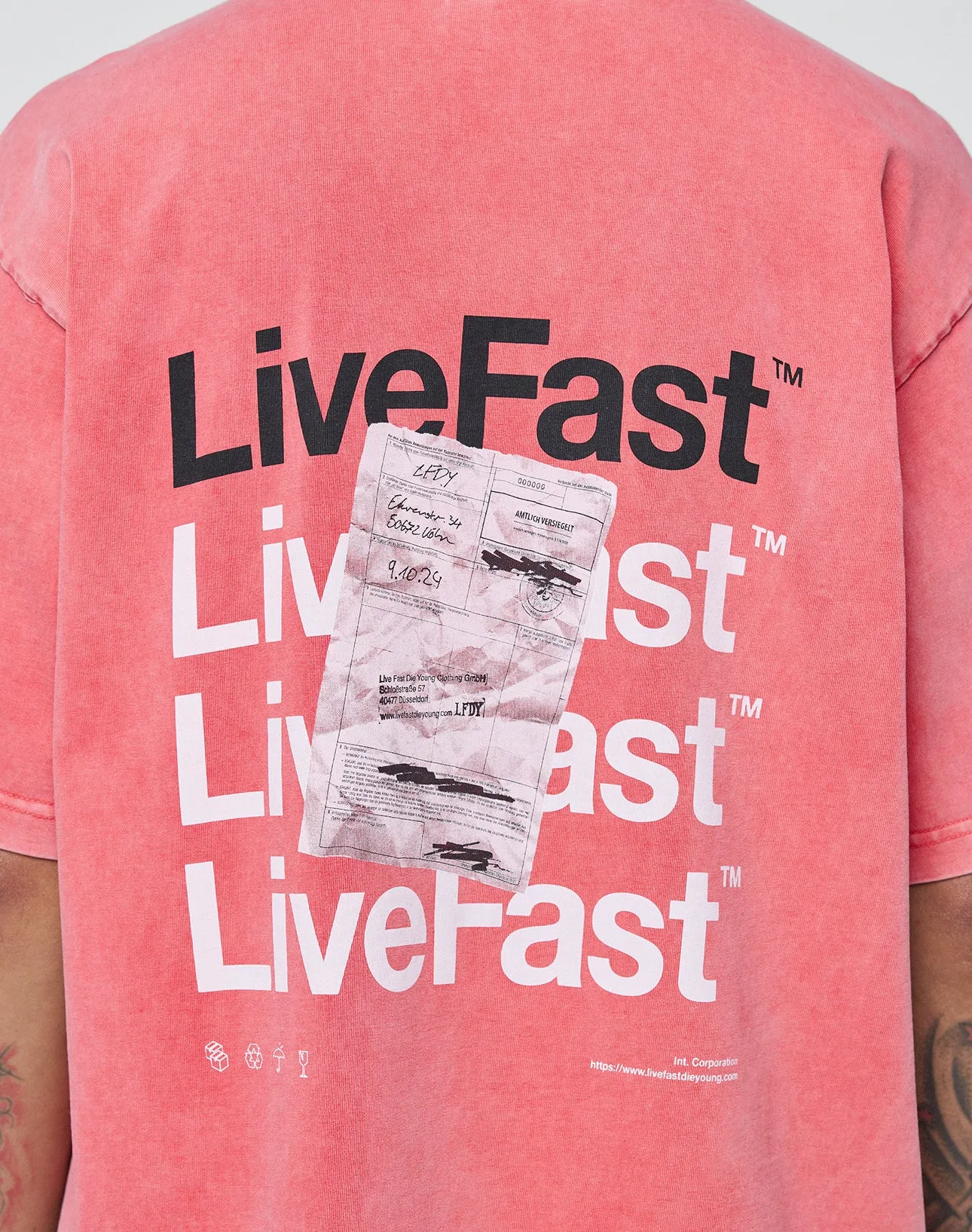 Basic Evidence Tee sold by Live Fast Die Young product image thumbnail 3
