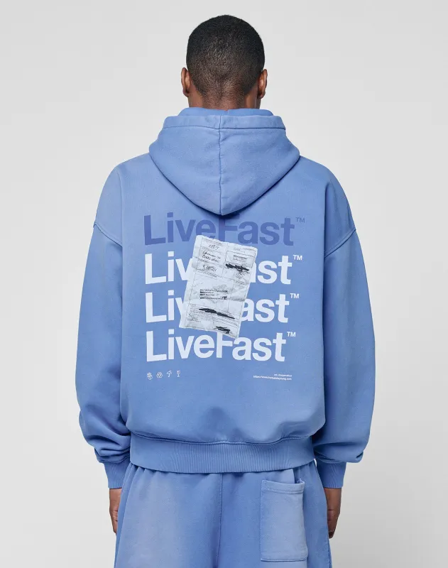 Basic Evidence Hooded sold by Live Fast Die Young