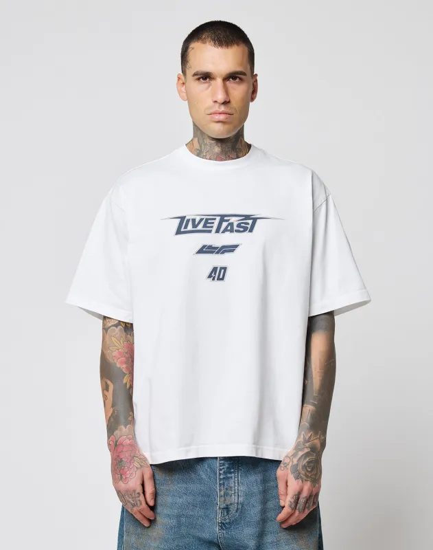 LFDY Triple Racing Tee sold by Live Fast Die Young