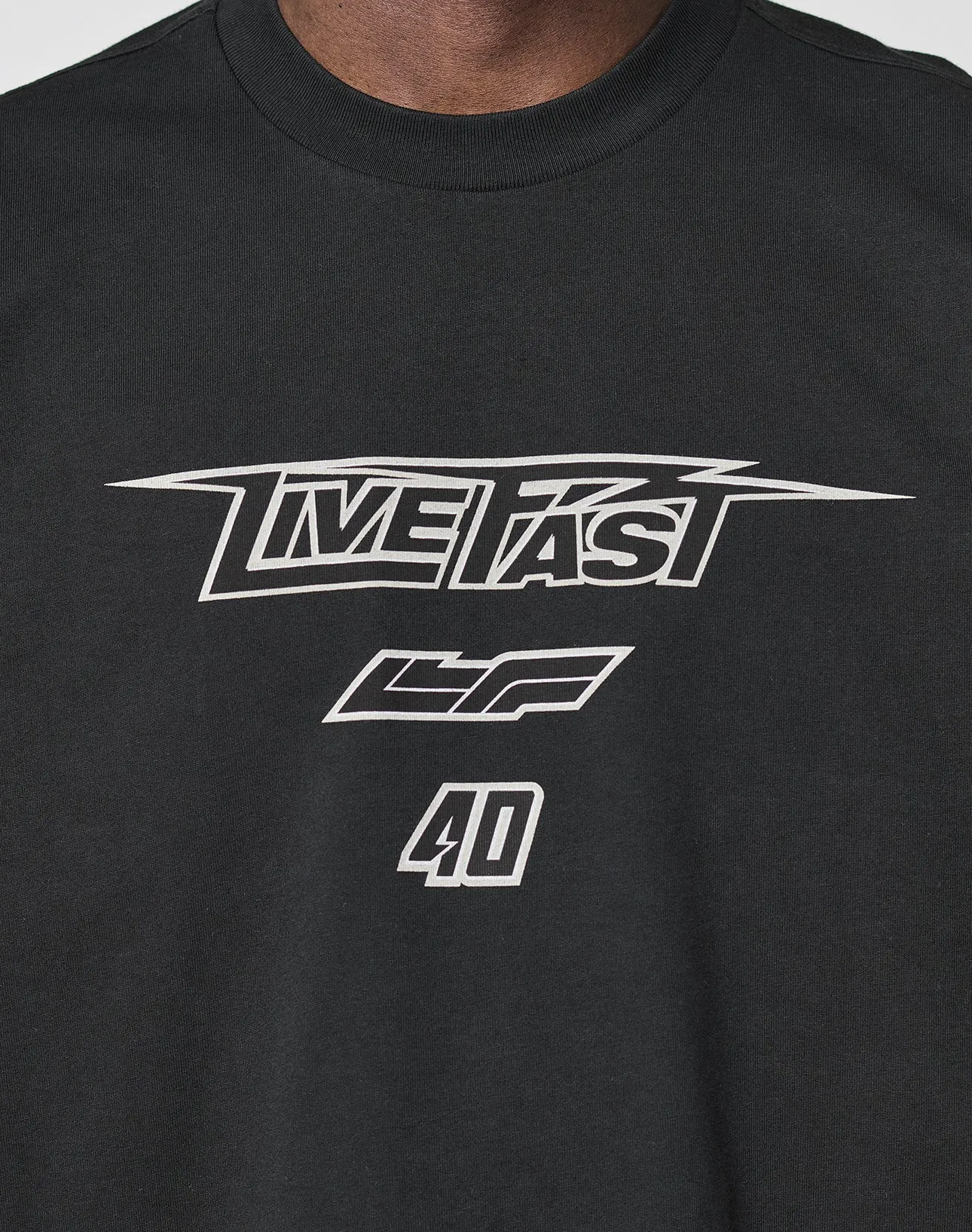 LFDY Triple Racing Tee sold by Live Fast Die Young product image thumbnail 2
