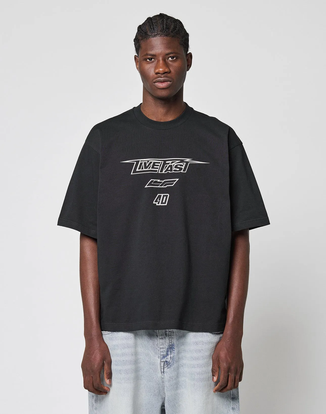 LFDY Triple Racing Tee sold by Live Fast Die Young