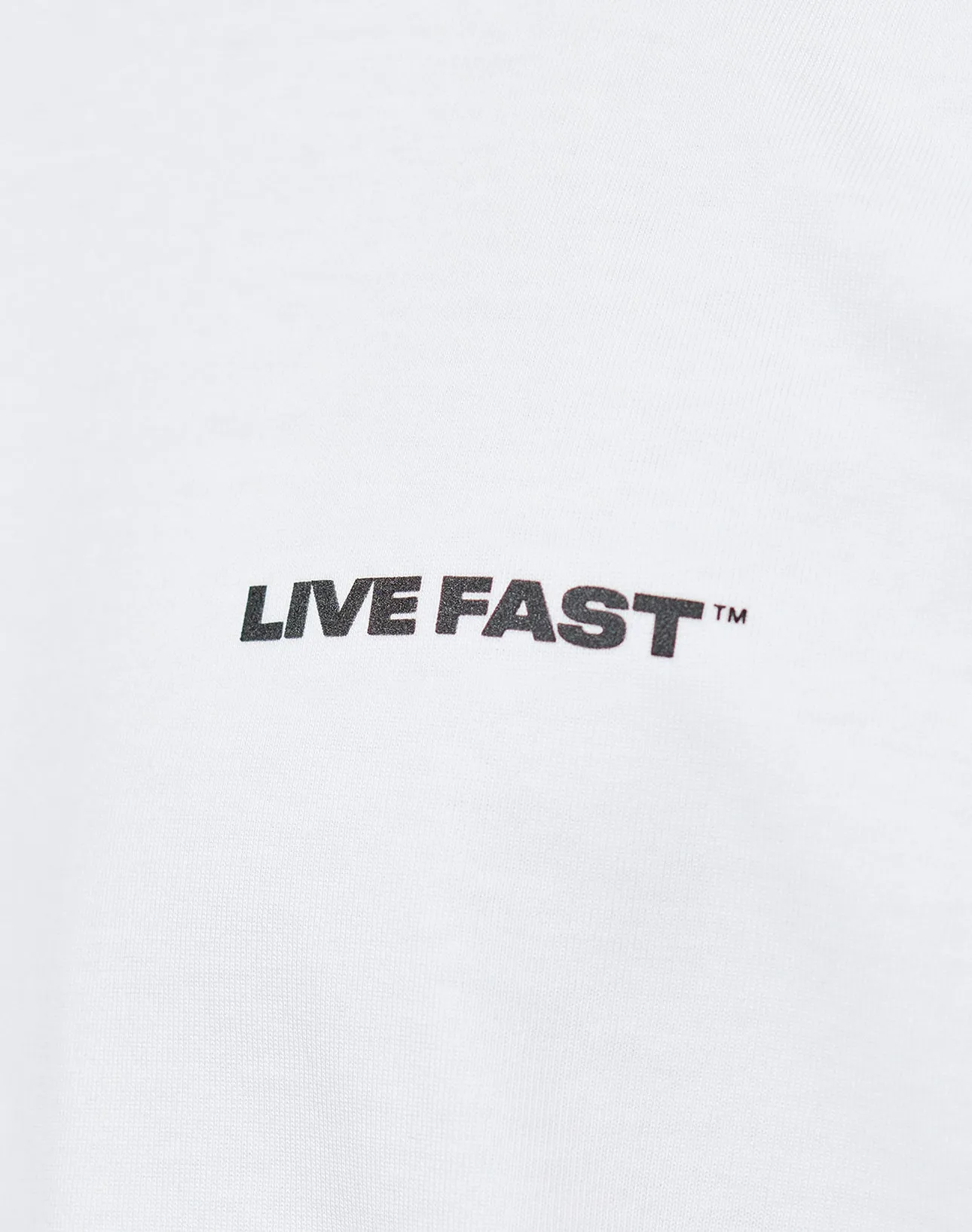 Live Fast Plain Tee sold by Live Fast Die Young product image thumbnail 5