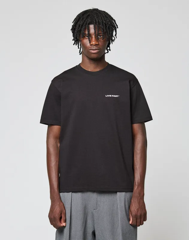 Live Fast Plain Tee sold by Live Fast Die Young